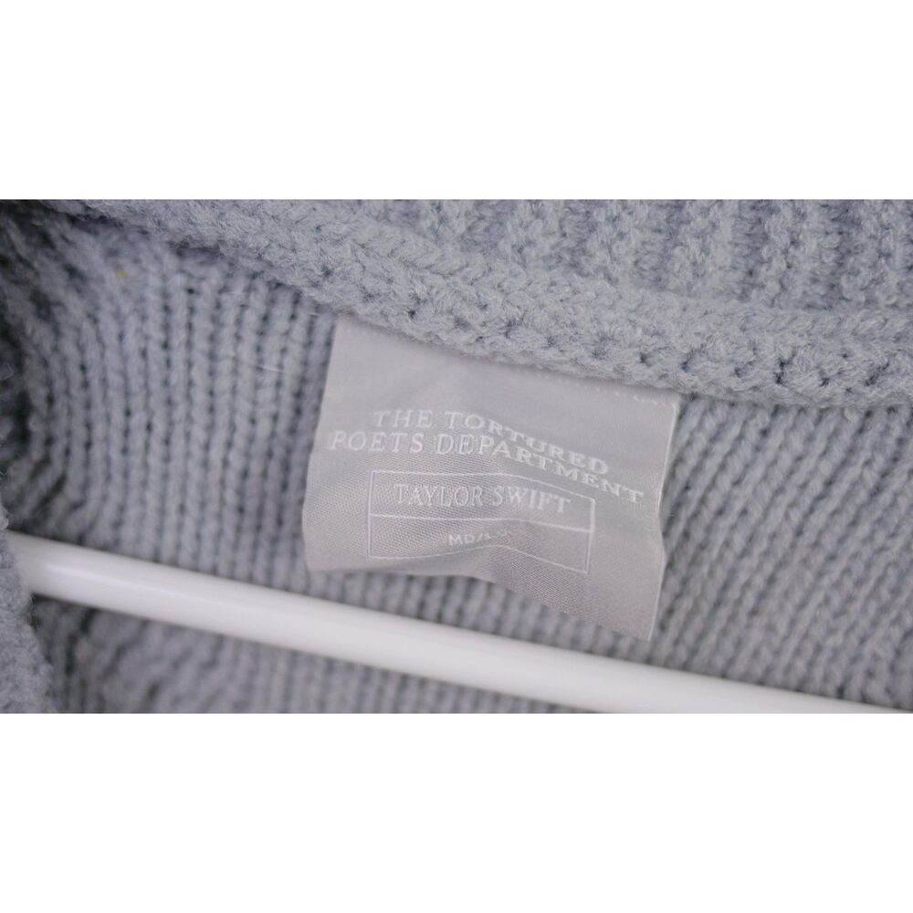 Taylor Swift Cardigan - The Tortured Poets Department Eras Tour - Women's MD/LG - Picture 3 of 6